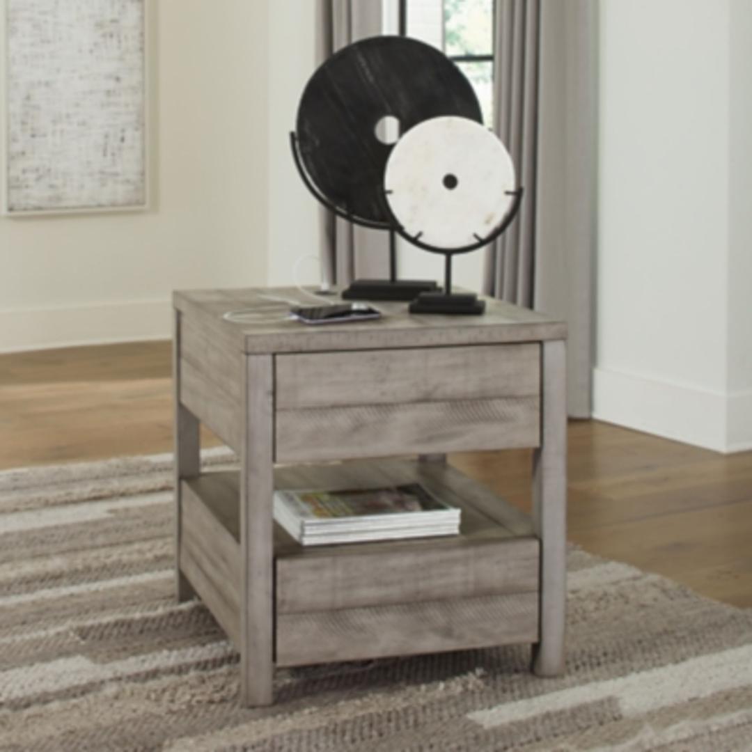 Naydell Rectangle End Table - Gallery Image 1