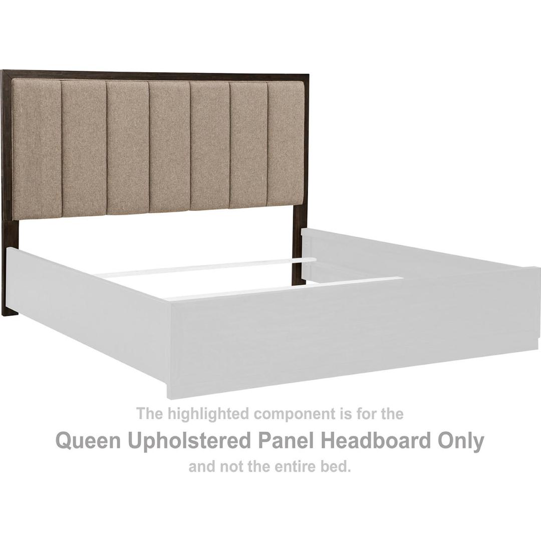 Bruxworth Queen Uholstered Panel Headboard - Gallery Image 1