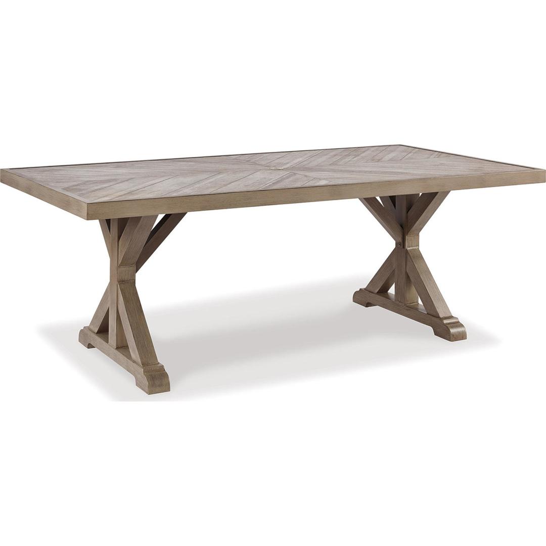 Outdoor Beachcroft Rectangle Dining Table - Gallery Image 1