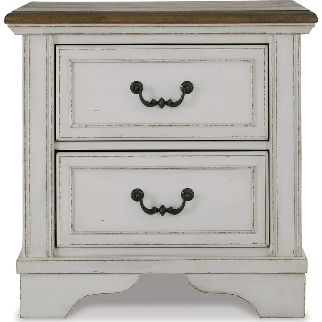 Brollyn Two Drawer Nightstand - Gallery Image 1