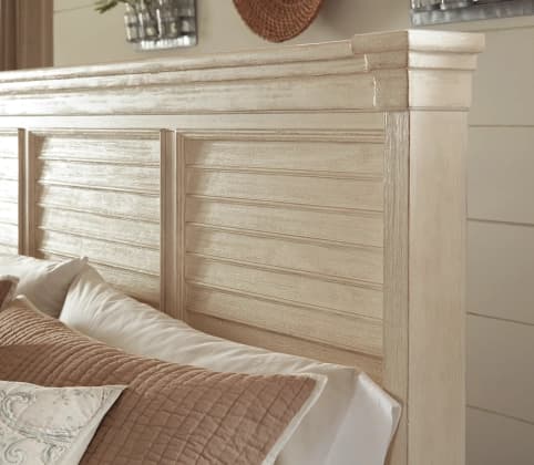 Bolanburg Queen Louvered Headboard - Gallery Image 1