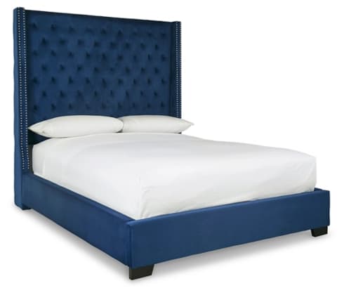 Coralayne Queen Upholstered Bed - Gallery Image 1