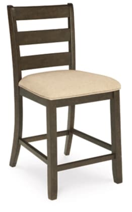 Rokane Upholstered Barstool - Gallery Image 1