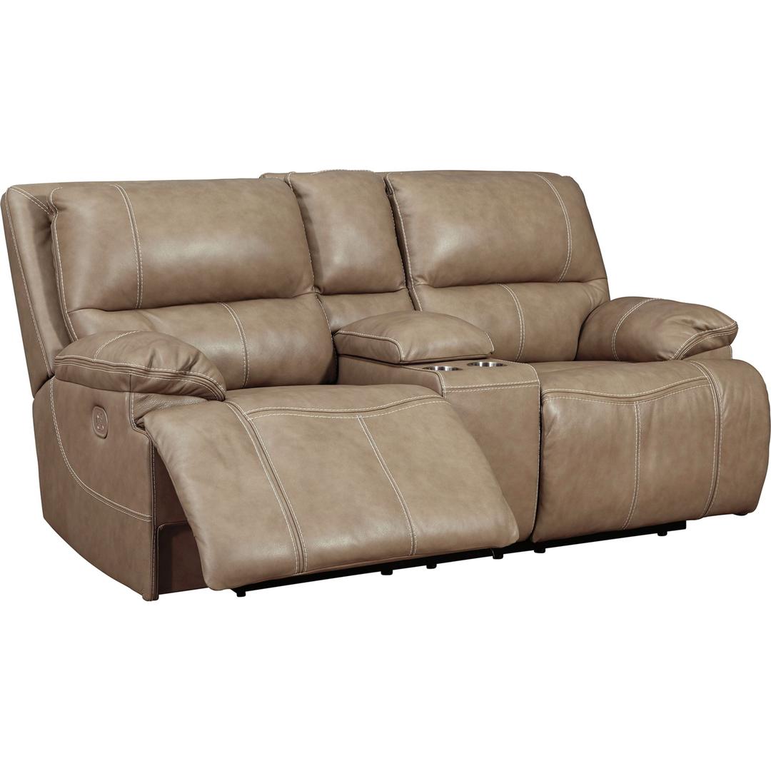 Ricmen Power Reclining Loveseat with Adjustable Headrest - Gallery Image 1