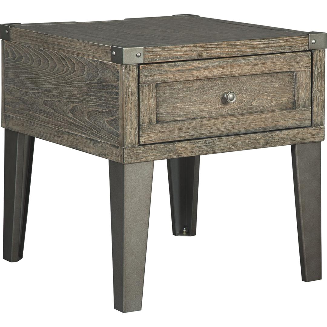 Chazney Rectangle End Table - Gallery Image 1