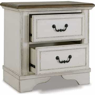 Brollyn Two Drawer Nightstand - Gallery Image 3