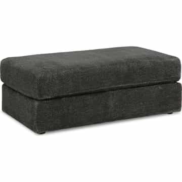 Karinne Oversized Accent Ottoman - Smoke - Gallery Image 3