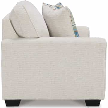 Cashton Loveseat - Ice - Gallery Image 4