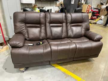 Wurstrow Power Reclining Sofa with Adjustable Headrest - Umber - Gallery Image 7