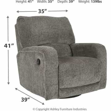 Wittlich Swivel Glider Recliner - Gallery Image 5