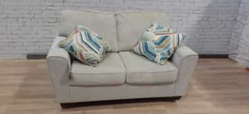 Cashton Loveseat - Ice - Gallery Image 6