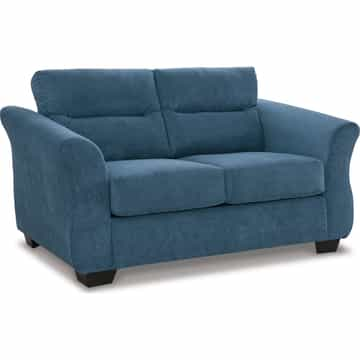 Miravel Loveseat - Indigo - Gallery Image 3