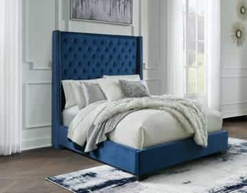 Coralayne Queen Upholstered Bed - Gallery Image 3