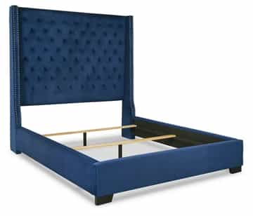 Coralayne Queen Upholstered Bed - Gallery Image 5