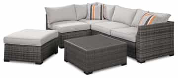 Cherry Point Outdoor Sectional Set - Gallery Image 3