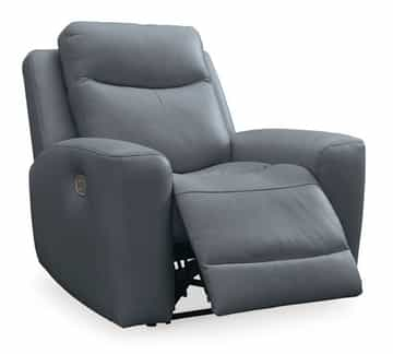 Mindanao Power Recliner with Adjustable Headrest - Steel - Gallery Image 5