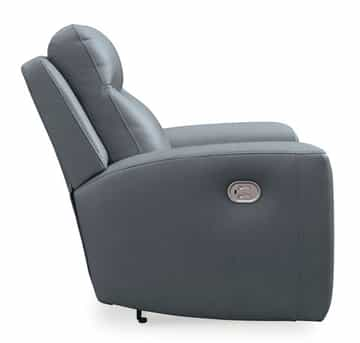 Mindanao Power Recliner with Adjustable Headrest - Steel - Gallery Image 4