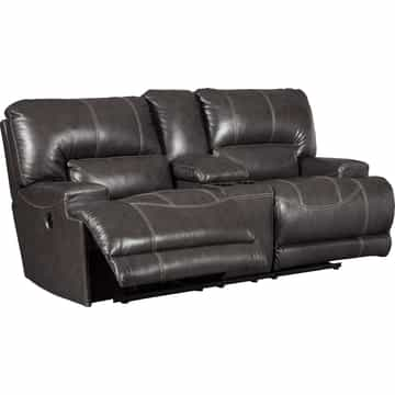 McCaskill Reclining Power Loveseat with Console - Gallery Image 5