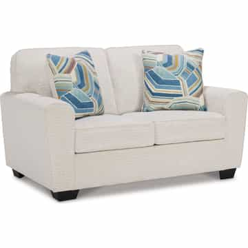 Cashton Loveseat - Ice - Gallery Image 2