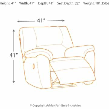 Tambo Rocker Recliner - Canyon - Gallery Image 2