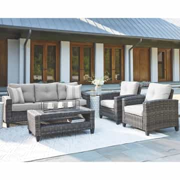 Cloverbrooke 4-Piece Outdoor Set - Gallery Image 2