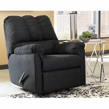 Darcy Rocker Recliner - Black - Gallery Image 3