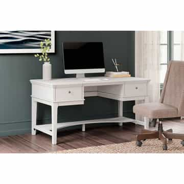 Kanwyn Leg Desk w/Storage - Gallery Image 2