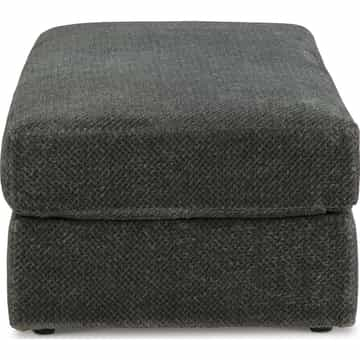 Karinne Oversized Accent Ottoman - Smoke - Gallery Image 2