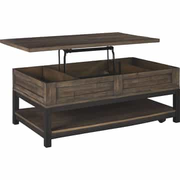 Johurst Rect Lift Top Coffee Table - Gallery Image 4