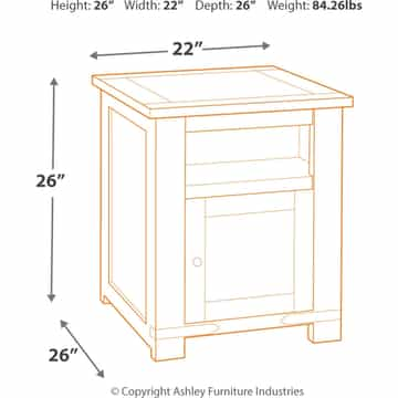 Budmore Rectangle End Table (Set of 2) - Gallery Image 2