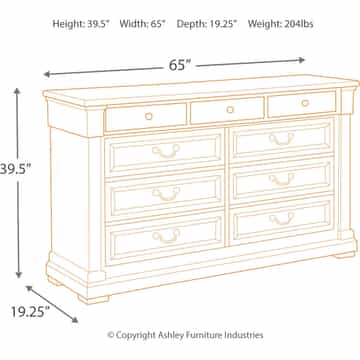 Bolanburg Dresser - Gallery Image 4