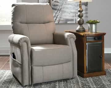 Markridge Power Lift Recliner - Gray - Gallery Image 2