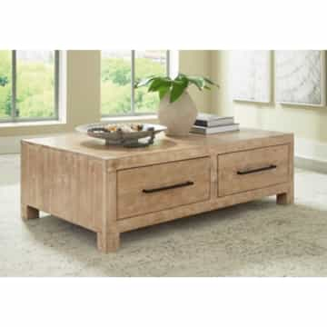 Belenburg Coffee Table with Storage - Gallery Image 1