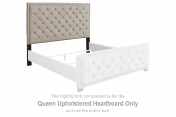 Bellvern Queen Upholstered Headboard - Gallery Image 2