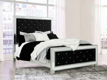 Lindenfield Queen Upholstered Panel Bed - Gallery Image 1