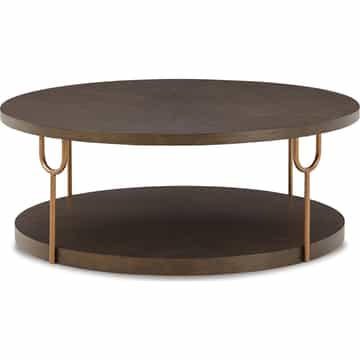 Brazburn Round Coffee Table - Gallery Image 2