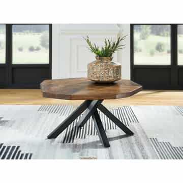 Haileeton Oval Coffee Table - Gallery Image 3