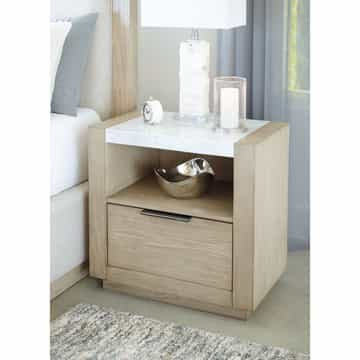 Hennington One Drawer LED Nightstand - Gallery Image 7