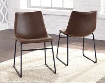 Centiar Side Chair - Brown (Set of 2) - Gallery Image 1