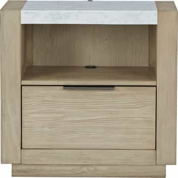 Hennington One Drawer LED Nightstand - Gallery Image 3