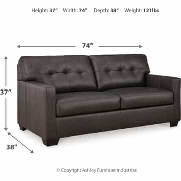 Belziani Sofa - Storm - Gallery Image 6