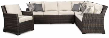 Easy Isle 3-Piece Sofa Sectional/Chair with Cushion - Gallery Image 3