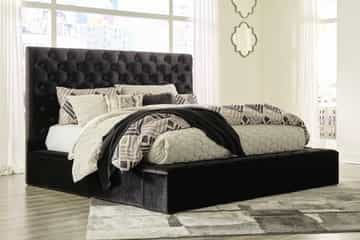 Lindenfield King Upholstered Bed with Storage - Gallery Image 1